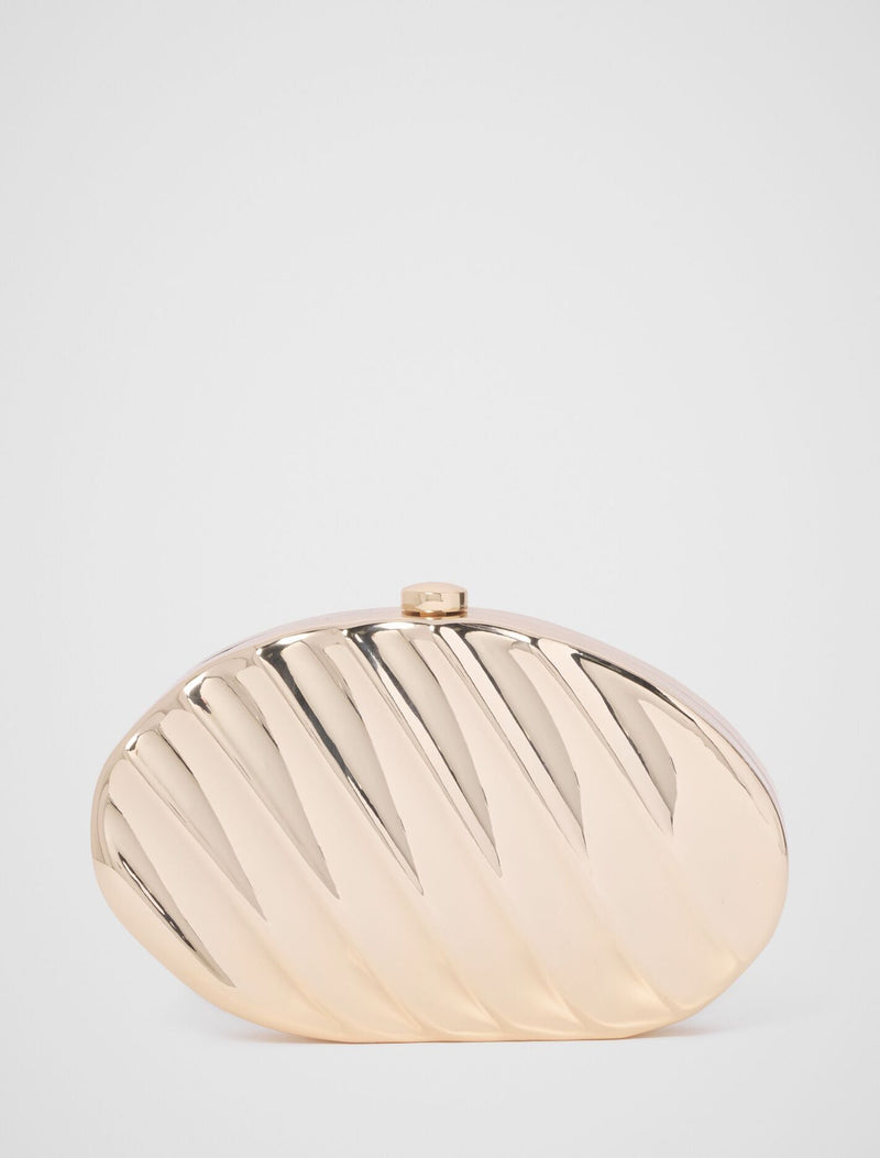 Sapphire Hardcase Clutch Forever New