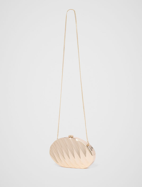 Sapphire Hardcase Clutch Forever New