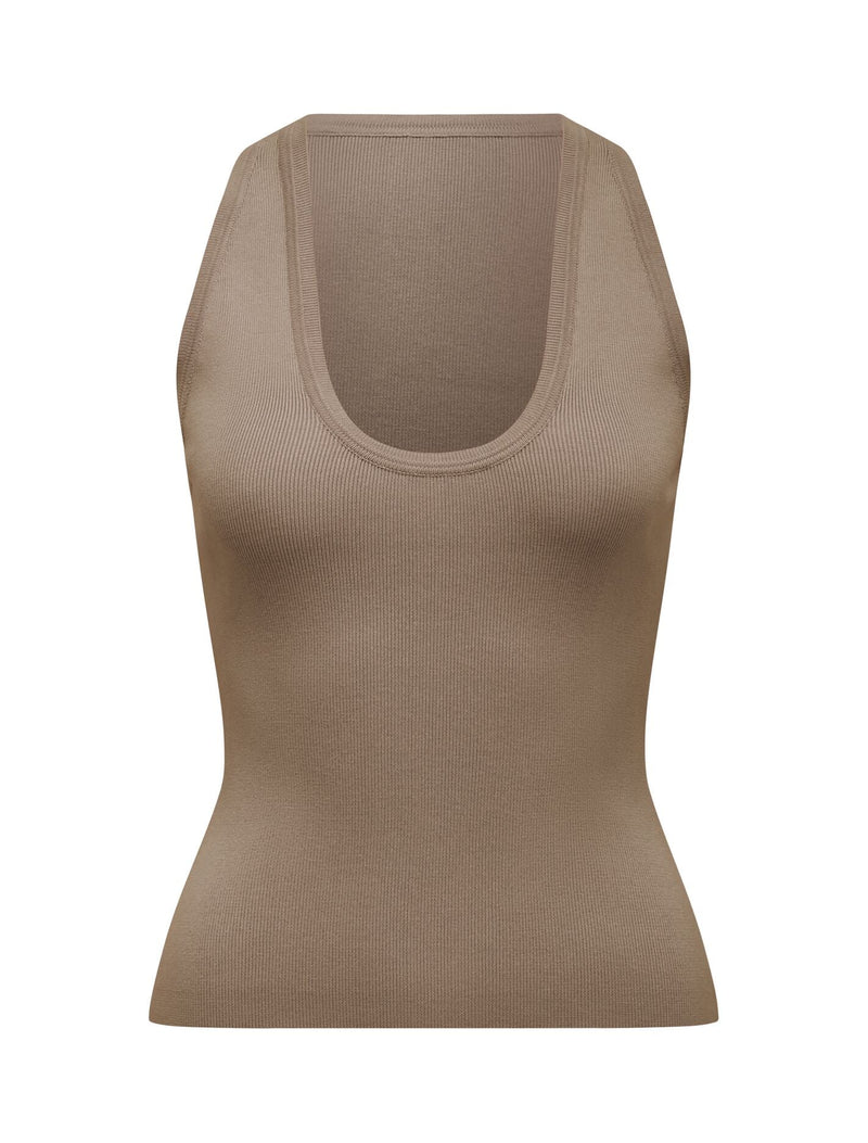 Harley Scoop Neck Tank Top Forever New