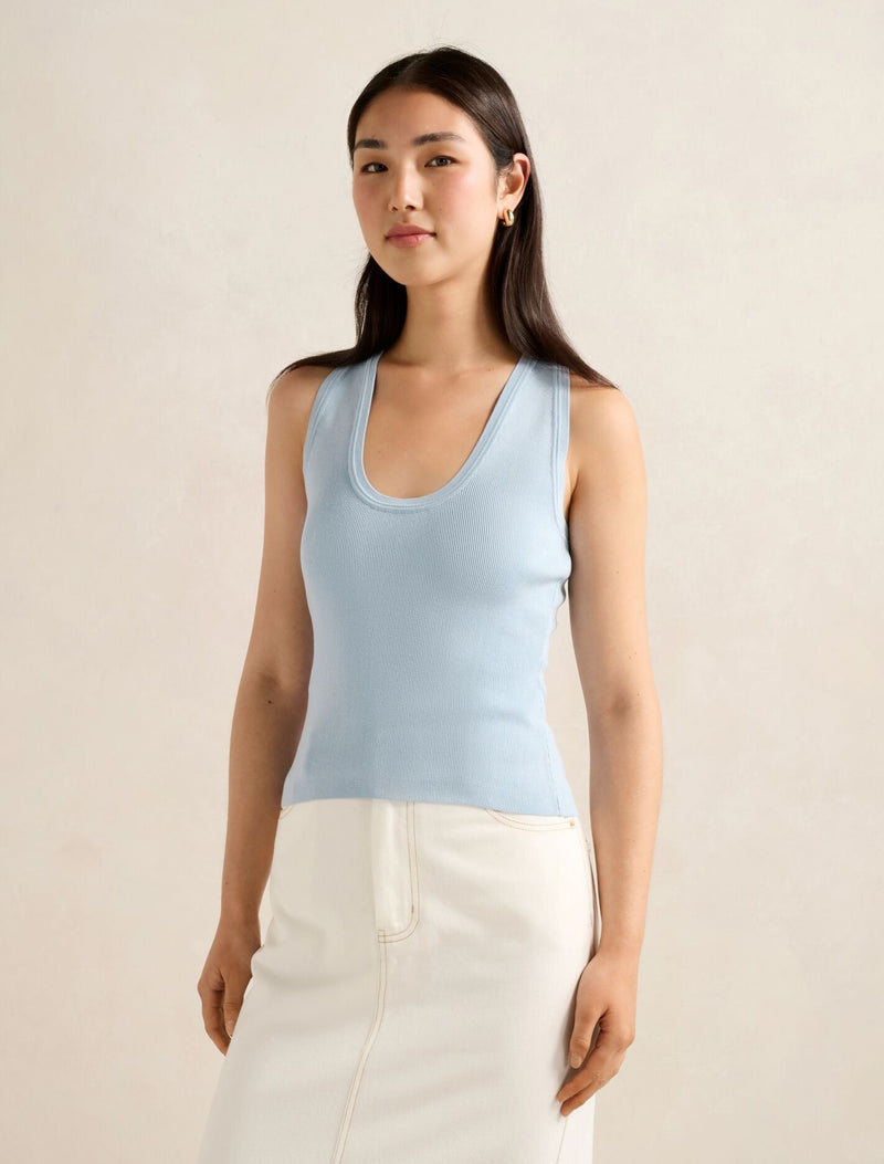 Harley Scoop Neck Tank Top Forever New