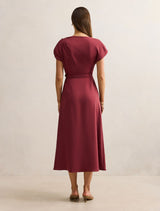 Kylee Button Neck Dress