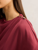 Kylee Button Neck Dress