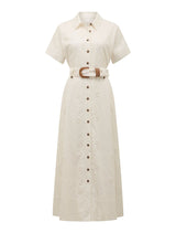 Valeria Broderie Midi Dress Forever New