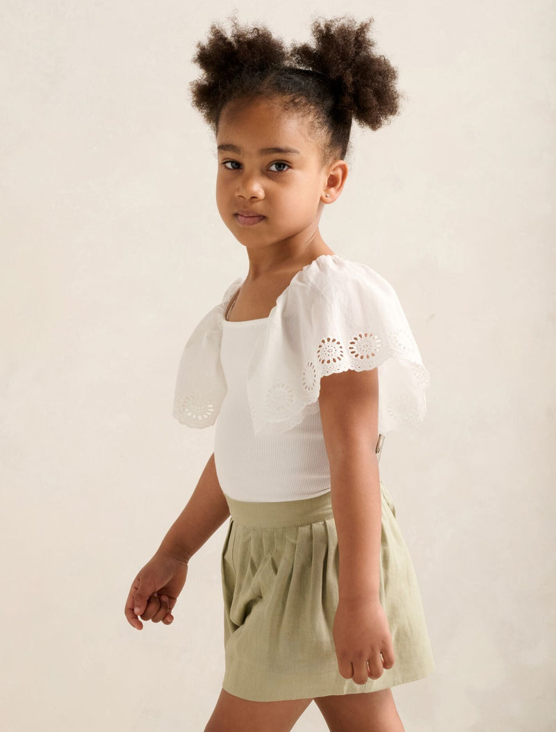 Aurora Flutter Sleeve Girls T-Shirt Forever New