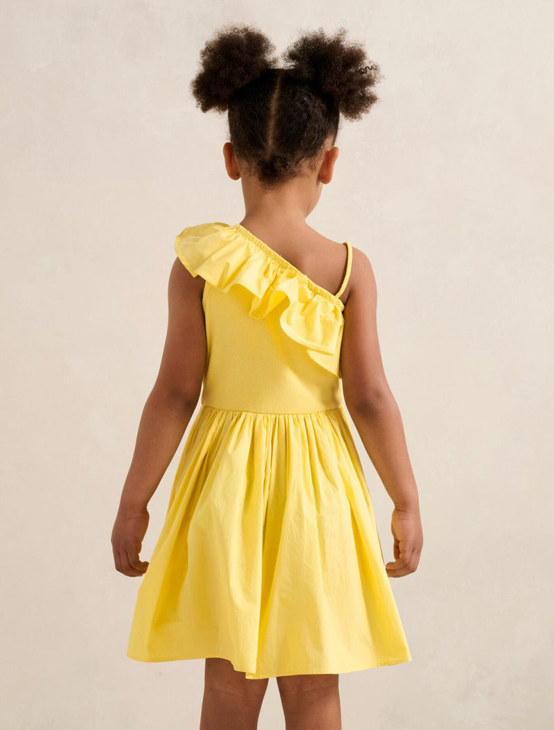 Sadie One-Shoulder Frill Girls Dress Forever New