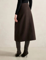 Amara Felled Midi Skirt