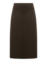 Amara Felled Midi Skirt Forever New