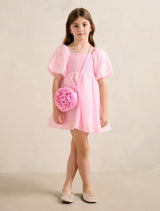 Juliana Girls Puff Sleeve Mini Dress Forever New