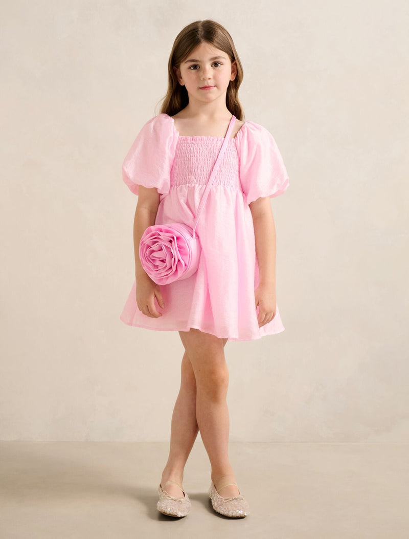 Juliana Girls Puff Sleeve Mini Dress Forever New