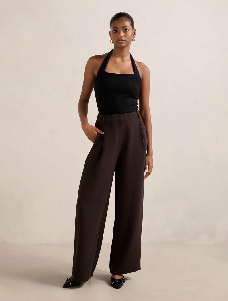 Margot Petite Wide Leg Pants Forever New