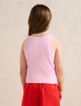 Tessa Girls Rib Tank Top Forever New