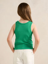 Tessa Girls Rib Tank Top Forever New
