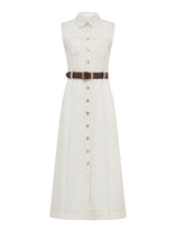 Annalee Sleeveless Shirt Dress Forever New