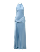 Abby Halter Satin Maxi Dress Forever New