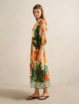 Arabella Printed Midi Dress Forever New