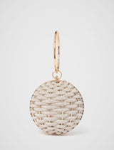 Wynnie Woven Round Clutch Forever New
