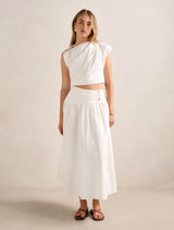 Dottie Draped Hardware Top Forever New