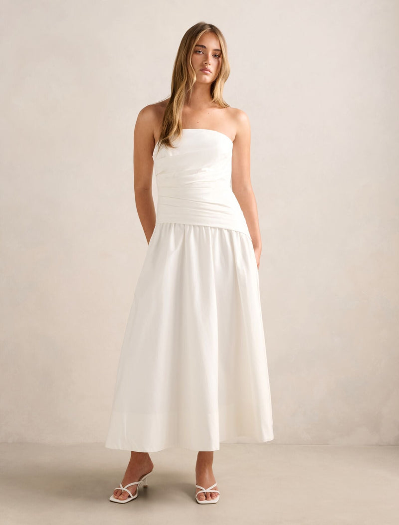 ashton midi dress Ashton Glitter Midi Formal Dress in Light Blue | Size: S | Knit Fabric