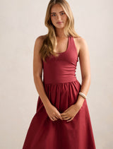 Margot 2 In 1 Halter Midi Dress Forever New
