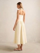 Margot 2 In 1 Halter Midi Dress Forever New