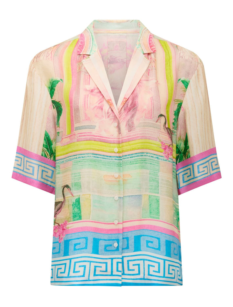 Brooklyn Satin Shirt Forever New