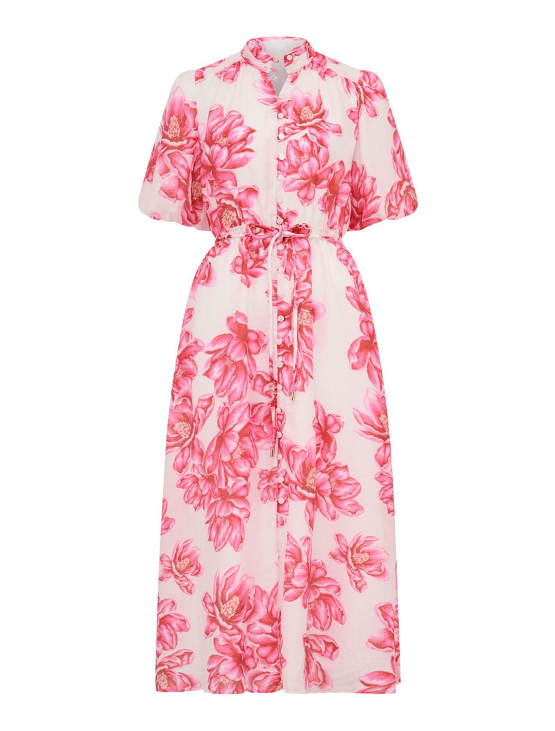 Macey Printed Midi Dress Forever New