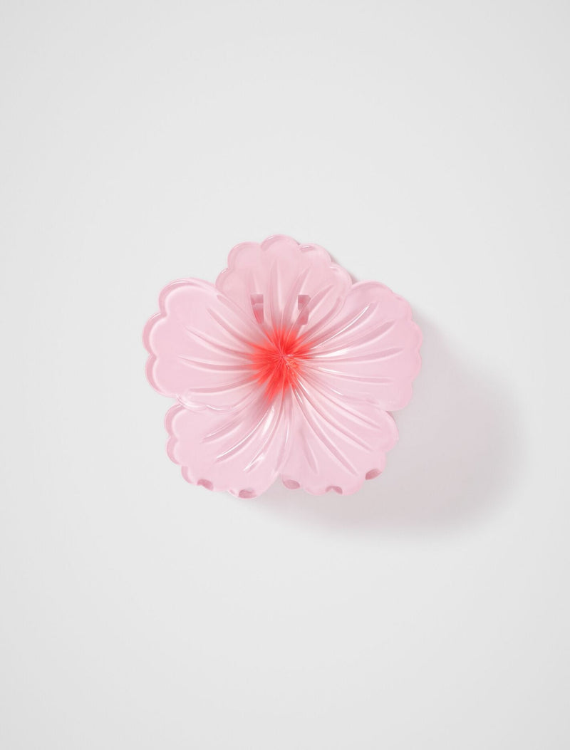 Hibiscus Flower Claw Clip 0 Pink Forever New