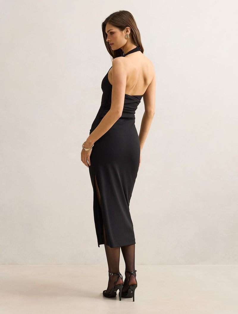 knee length dresses for ladies Women's Daphne Maxi Dress | Leopard main image 1