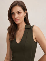 Marlowe Sculpted Midi Dress Forever New