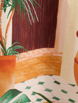 Bianca Printed Linen Midi Dress Forever New