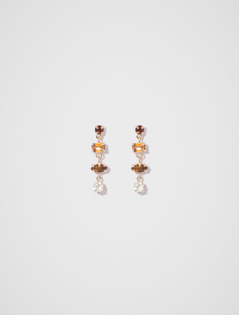 Amelia Dainty Stone Drop Earrings 0 Multi Forever New