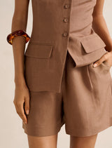 Salome Petite Bermuda Shorts Forever New