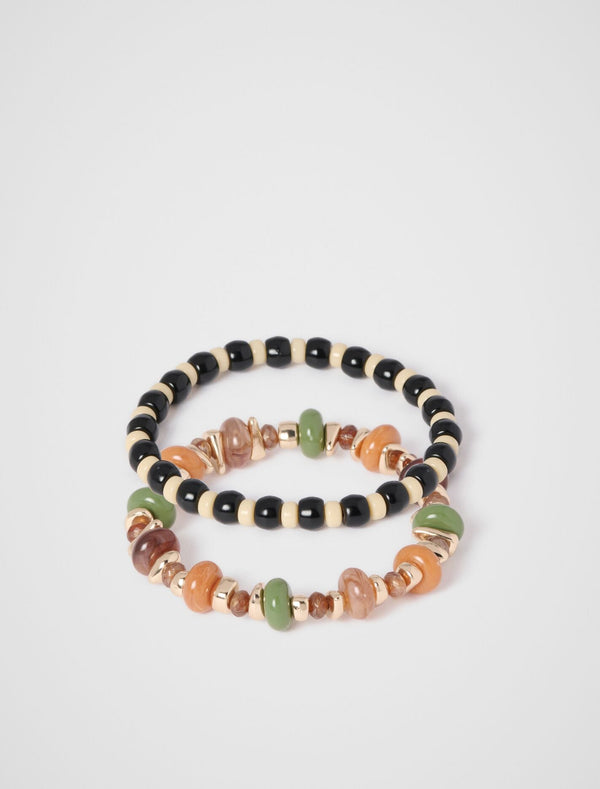 Vivian Beaded Bracelet Pack 0 Multi Forever New
