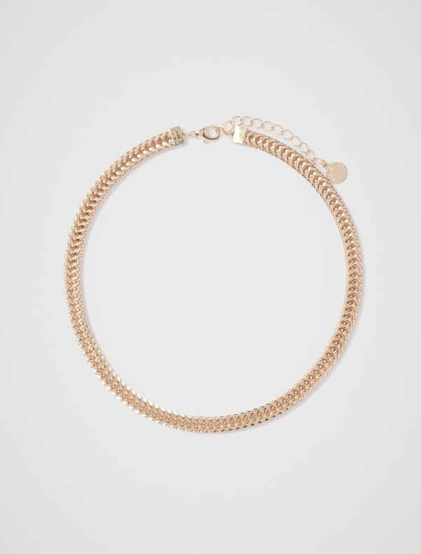 Amaya Chunky Link Necklace 0 Gold Forever New