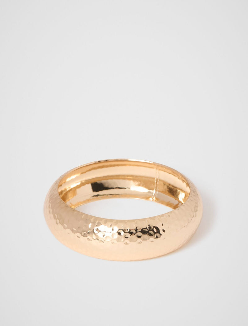 Phoebe Molten Bangle 0 Gold Forever New