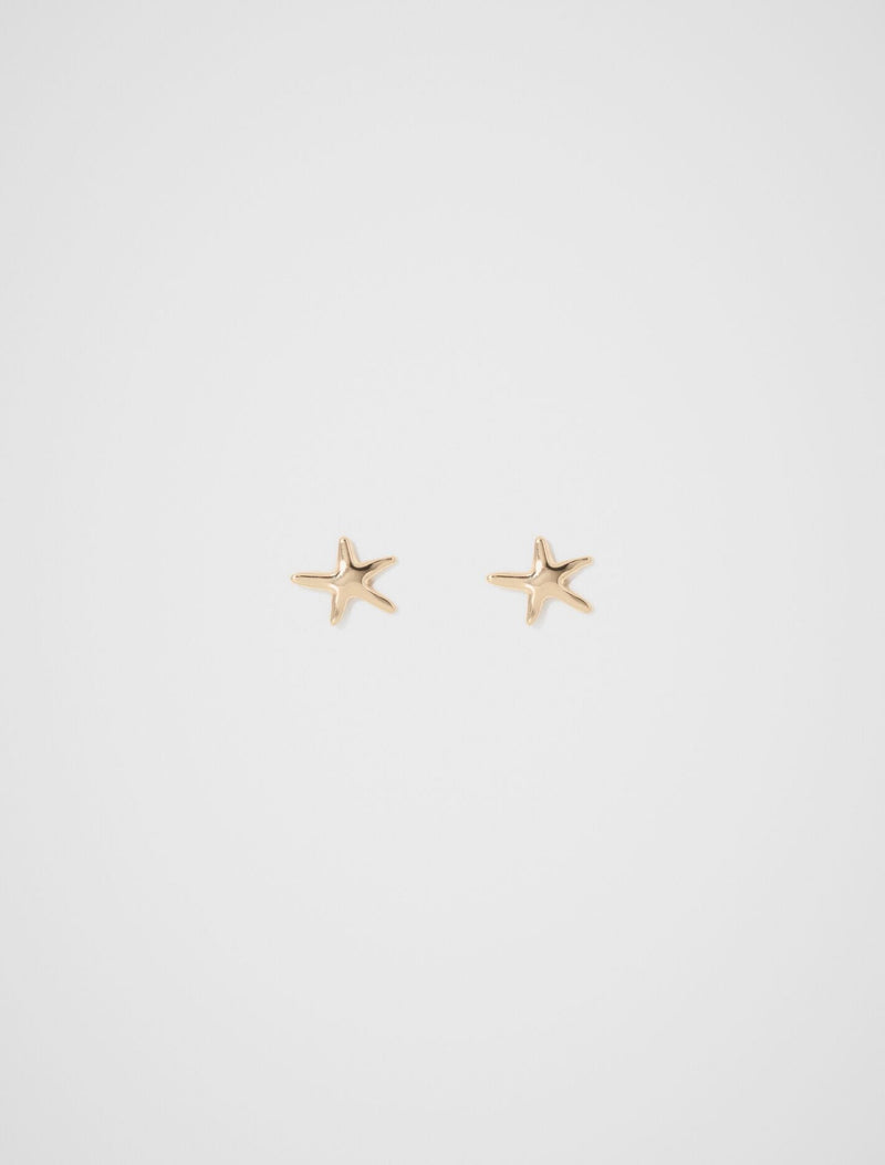 Celeste Small Starfish Earrings 0 Gold Forever New