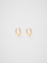 Signature Lara Small Hoop Earrings