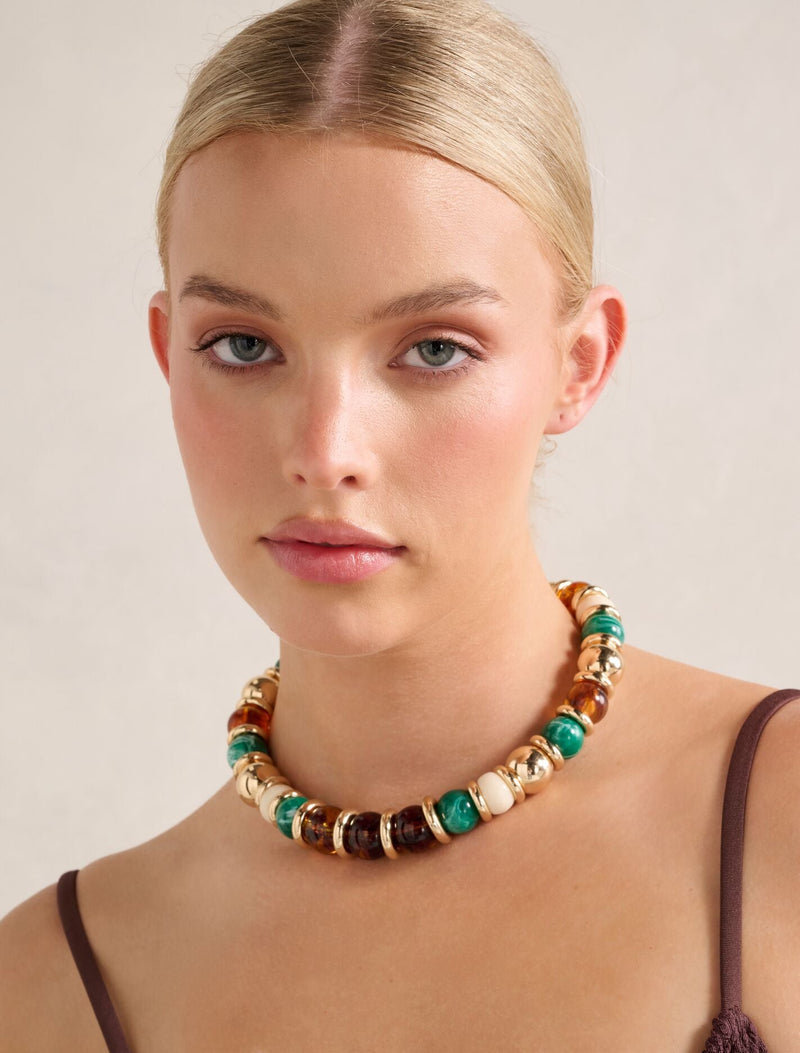 Signature Eloise Statement Bead Necklace