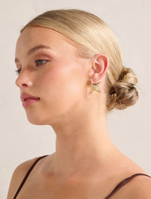 Signature Scarlett Molten Starfish Earrings
