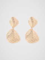 Signature Lillian Shell Earrings 0 Gold Forever New