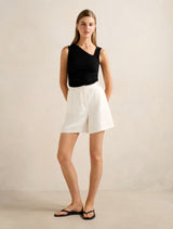 Fleur Asymm Neck Tank Top Forever New
