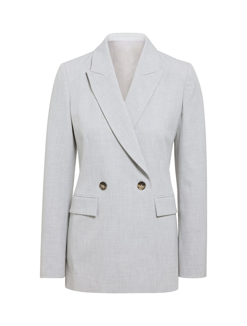 Na.e Sophie Double Breasted Jacket /Gray Vallsta Double-Breasted 