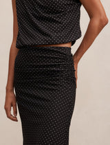 Mimi Flute Maxi Skirt Forever New