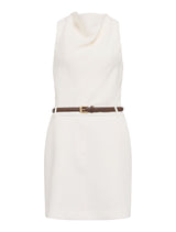 Delaney Cowl Neck Mini Dress Forever New