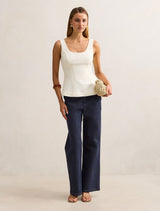 Camila Open Back Top Forever New