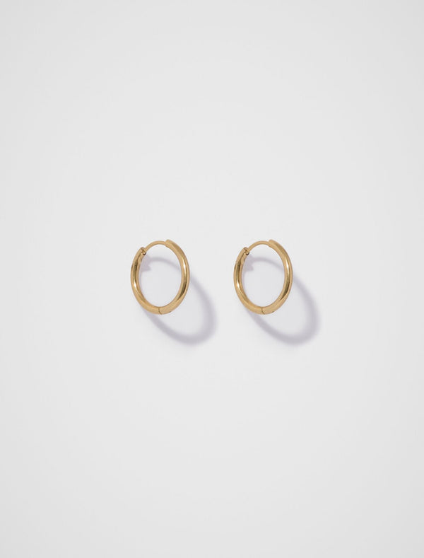 Mira Hoop Earrings 0 Gold Plated Forever New