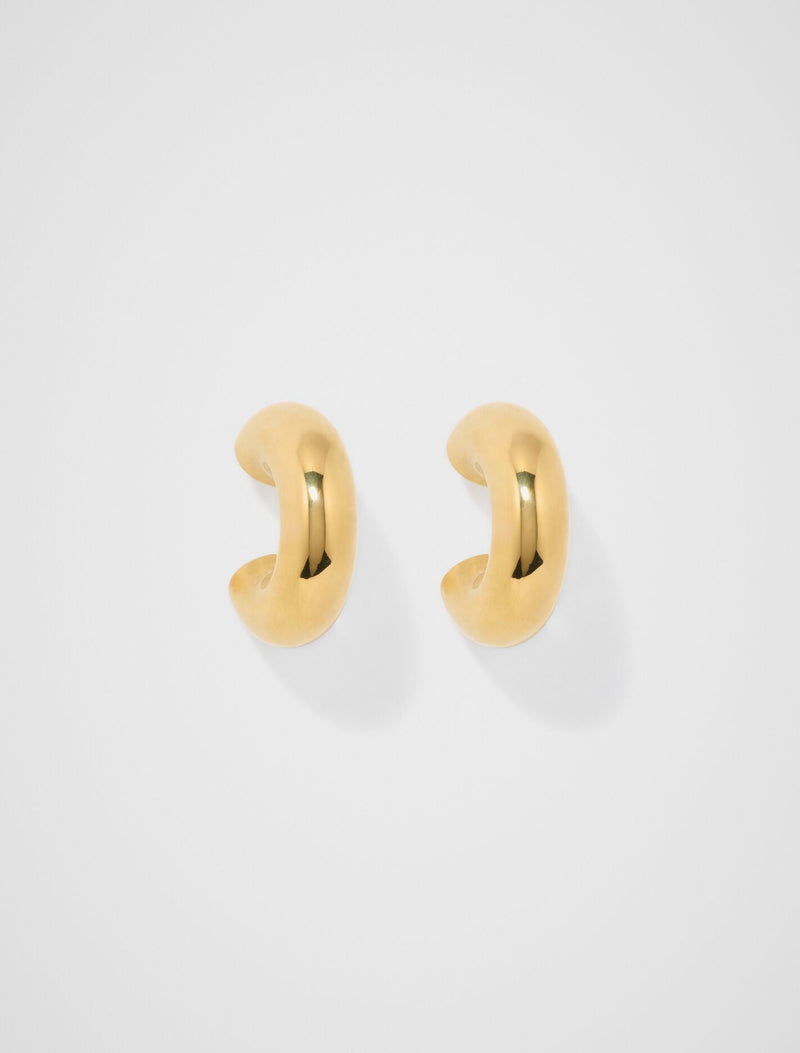 Sally Chubby Hoop Earrings 0 Gold Plated Forever New