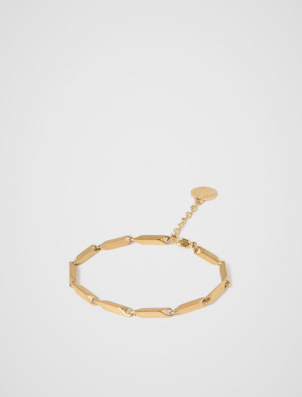 Jayda Rectangle Link Bracelet 0 Gold Plated Forever New