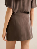 Allegra Cupro Wrap Skirt Forever New