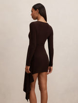 Susie Draped Jersey Mini Dress Forever New